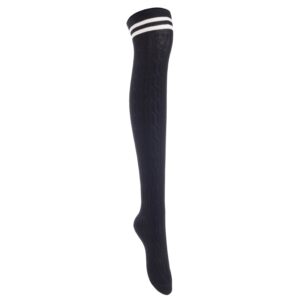 Lian LifeStyle JMYP1023 thigh-high cotton socks assorted, 4 pairs